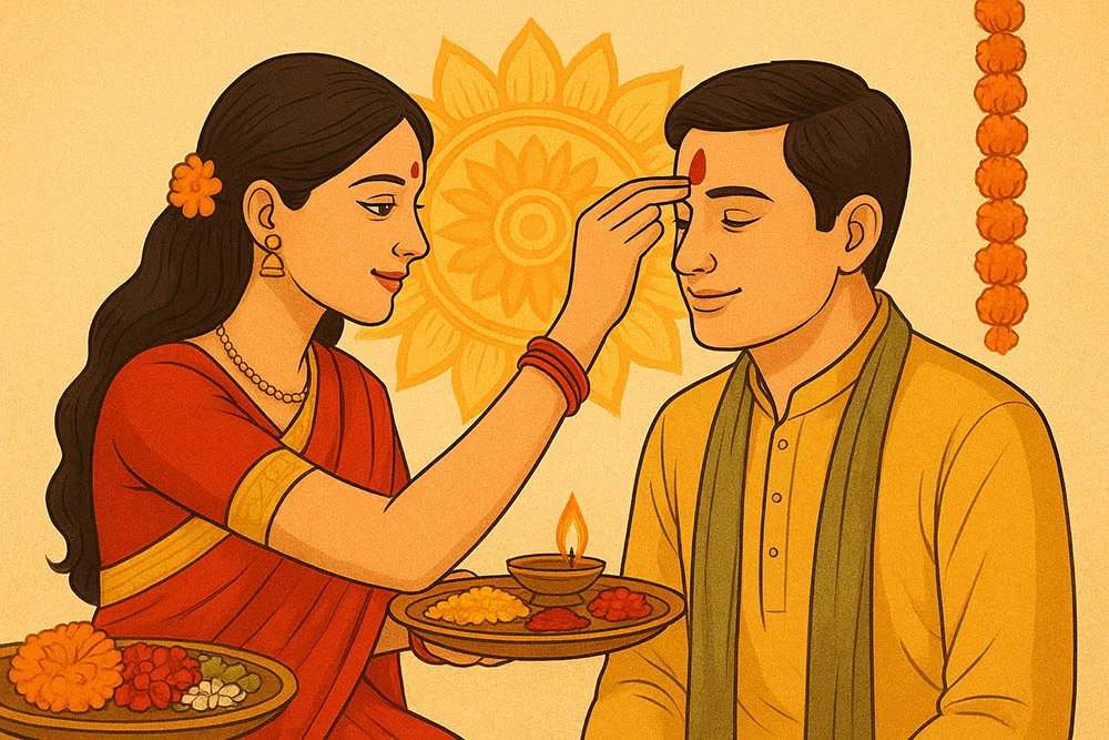तिहारको भाइटिकाको कुन देशमा कति बेला छ शुभ साइत ?
