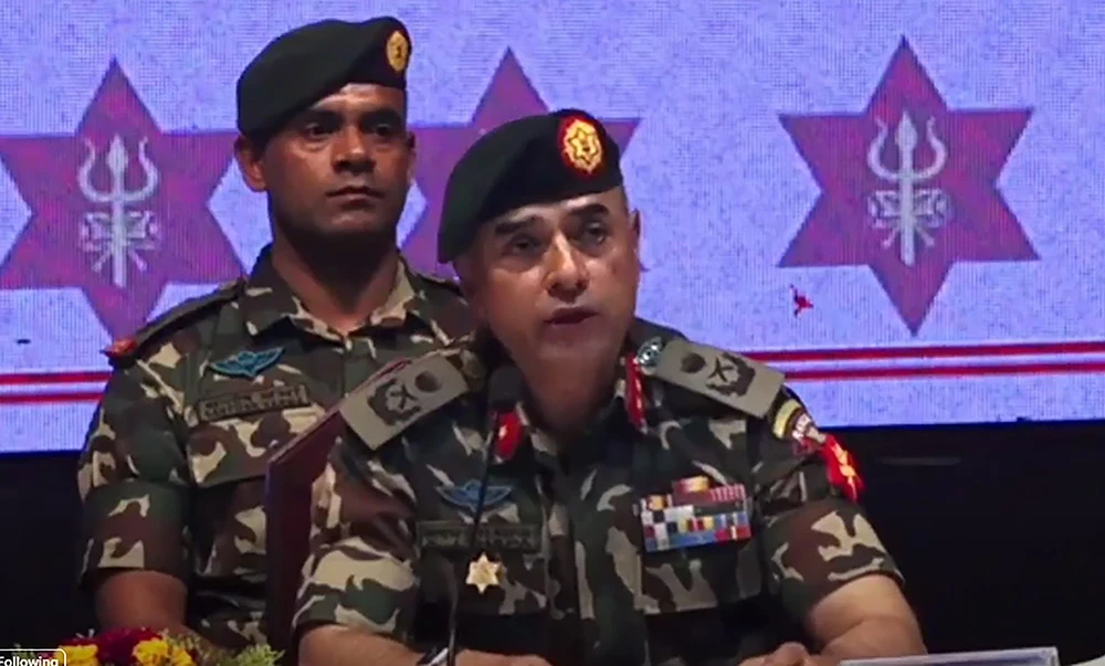 जेनजी आन्दोलनमा प्रहरीको गोलीबाट २२ प्रदर्शनकारीको मात्र मृत्यु : नेपाली सेना