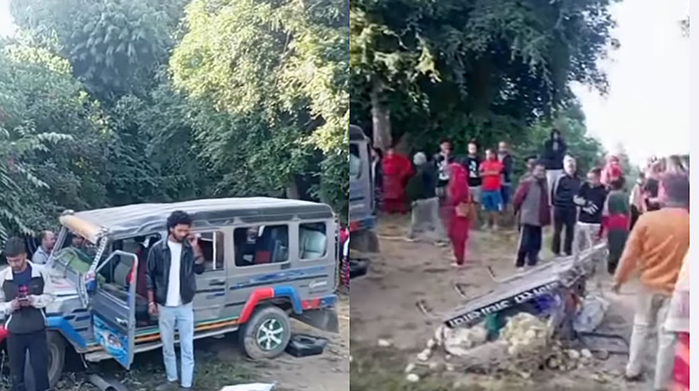 जुम्लामा जिप दुर्घटना : सात जना घाइतेको उद्धार