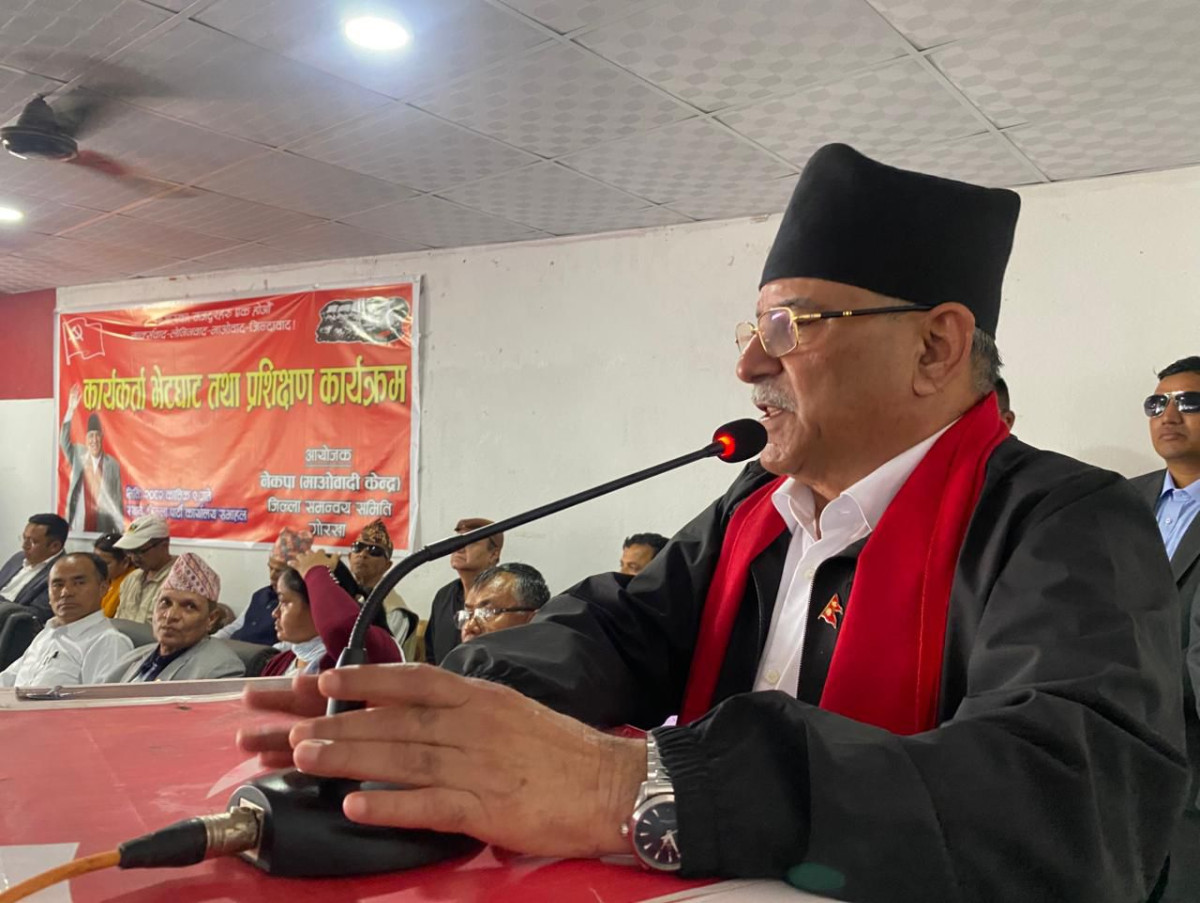 'सरकार निर्माणमा माओवादी केन्द्रको भुमीका नै निर्णायक हुन्छ' - प्रचण्ड