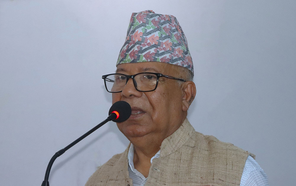 सत्तागठबन्धनमा सिट बाँडफाँटको अन्तिम गृहकार्य भइरहेको छ: अध्यक्ष नेपाल
