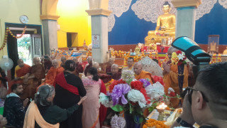 राजकीय बुद्ध विहारमा ‘कथिन चिवर दान’ उत्सव