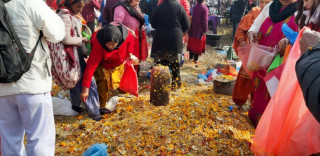 शतबीज छरेर मनाइयो बालाचतुर्दशी
