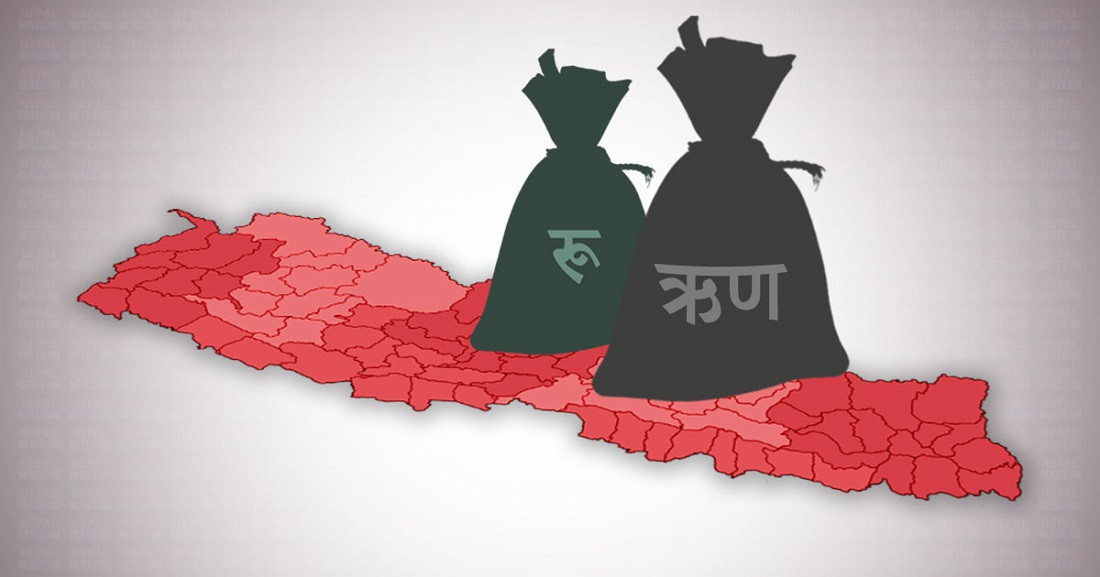 नेपालको सार्वजनिक ऋण २४ खर्ब ३४ अर्ब नाघ्यो