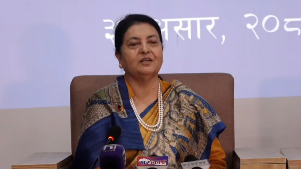विद्या भण्डारीको एमाले कार्यकर्तालाई अपिल- प्रतिनिधि छनोटमा उच्च जिम्मेवारीका साथ ध्यान दिनु