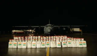 भारतले श्रीलंकामा पठायो १२ टन राहत सामाग्री