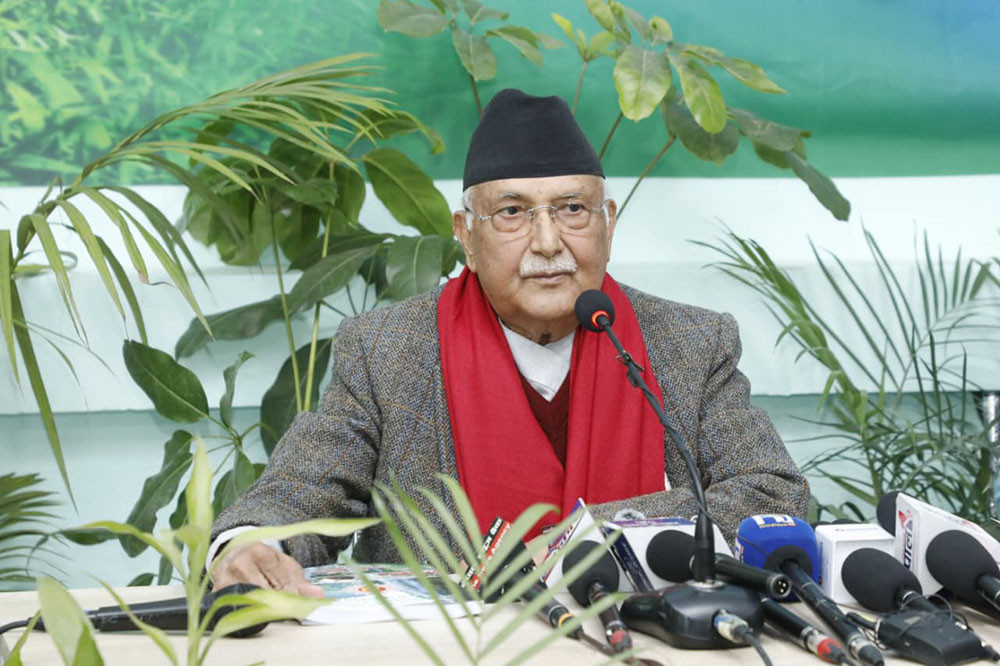 संसद् विघटनविरुद्ध नबोल्ने हो भने डिक्सनेरीबाट सत्य शब्द डिलिट गर्दिए हुन्छ : ओली