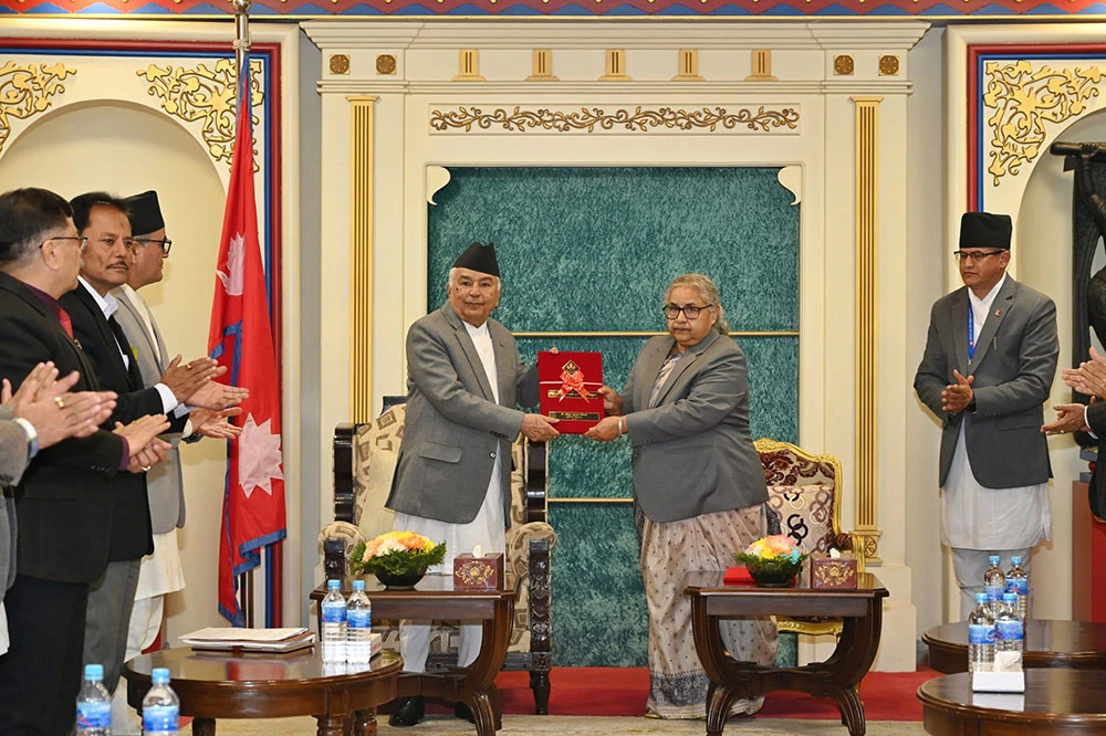 राष्ट्रिय सुरक्षा परिषद्को  बैठक सिंहरबारमा