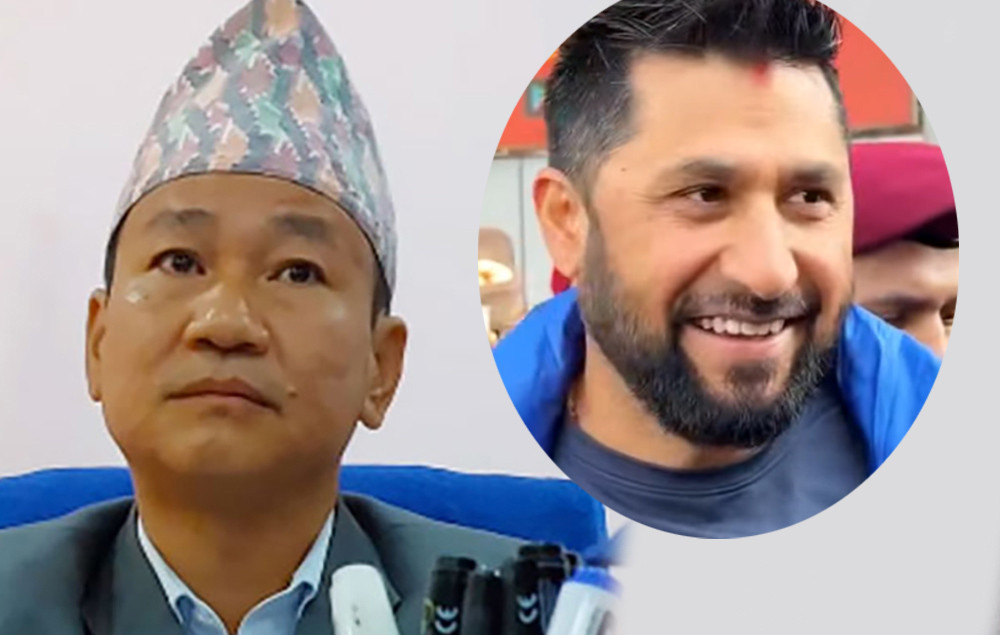 रविलाई हर्क साम्पाङको आग्रह :  बुझाइने २ करोडको स्रोत खुलाउनु होला !