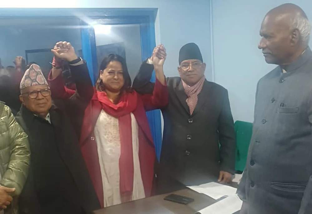 रञ्जिता नेतृत्वको नाउपा र नेपाली कम्युनिस्ट पार्टी बिच एकता