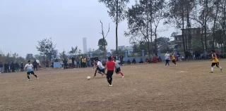 देवदहमा जारी टोलस्तरीय फुटबलमा गुरुङटोला र नमूना विजयी