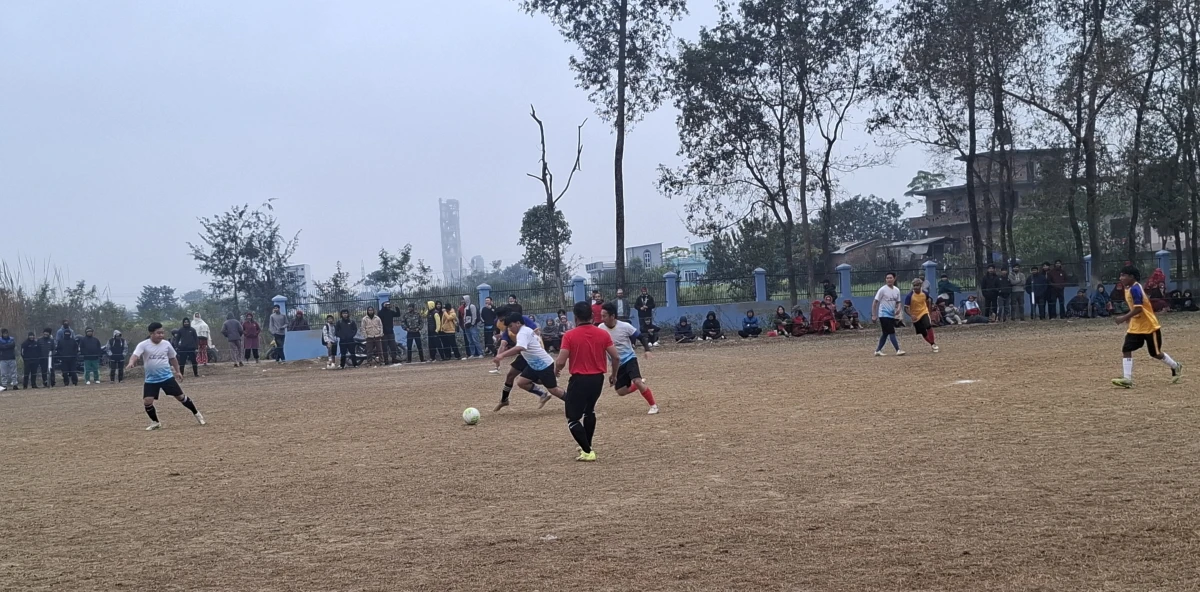 देवदहमा जारी टोलस्तरीय फुटबलमा गुरुङटोला र नमूना विजयी