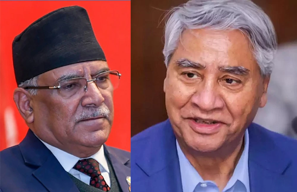 जाँचबुझ आयोगको देउवा र प्रचण्डलाई पत्र