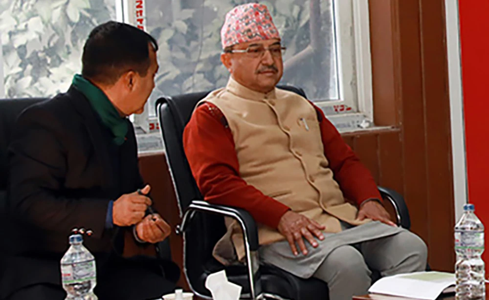 काँग्रेसको महाधिवेशन बैशाख २८-३१ मा गर्न कार्यवाहक सभापति खड्काको प्रस्ताव