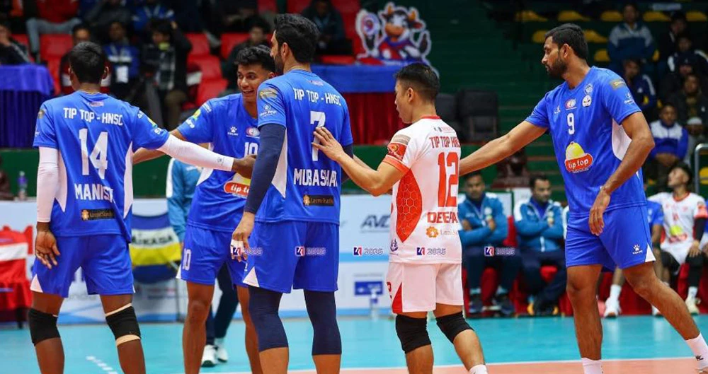एनभीए भलिबल च्याम्पियनसिप : पुरुषतर्फको उपाधि हेल्प नेपालले जित्यो
