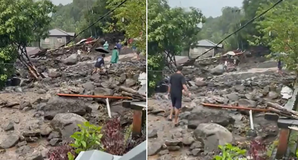 इन्डोनेसियाको उत्तरी प्रान्तमा मुसलधारे वर्षा : १६ जनाको मृत्यु