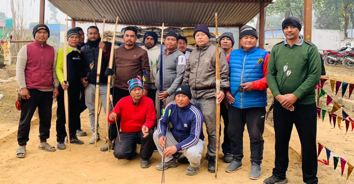 धनुषवाण प्रतियोगितामा देवदह धनुषवाण क्लब प्रथम
