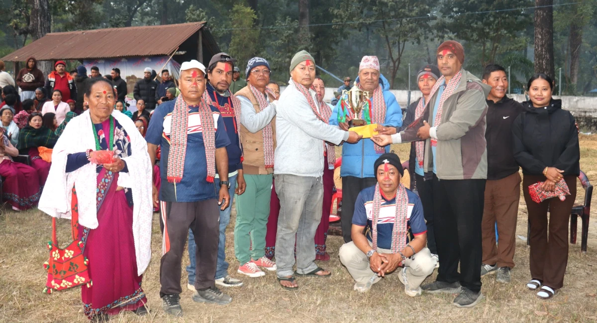 धनुषवाण प्रतियोगितामा देवदह धनुषवाण क्लब प्रथम