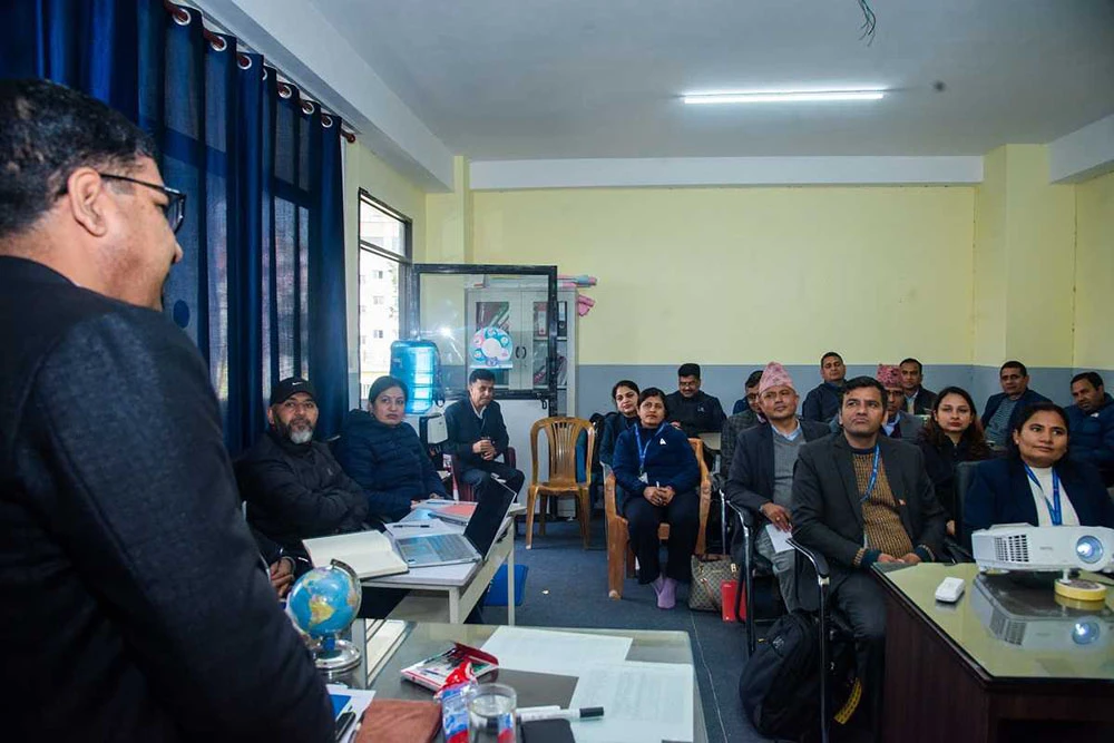 काठमाडौँ महानगरमा आधारभूत तहको 'प्रश्नपत्र निर्माण तथा मूल्याङ्कन' विषयमा ५४० जना शिक्षकलाई प्रशिक्षण