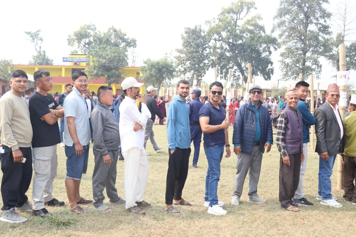 रुपन्देही -१ : ४ बजेसम्म झन्डै ६२ प्रतिशत मतदान