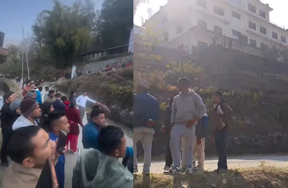 दोलखाको मालुममा मतपत्र लुट्नेमाथि मुद्धा चलाइने, मतदाता फर्किएपछि मतदान स्थगित