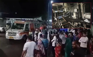 भारतको ओडिशास्थित अस्पतालमा आगलागी हुदा १० बिरामीको मृत्यु