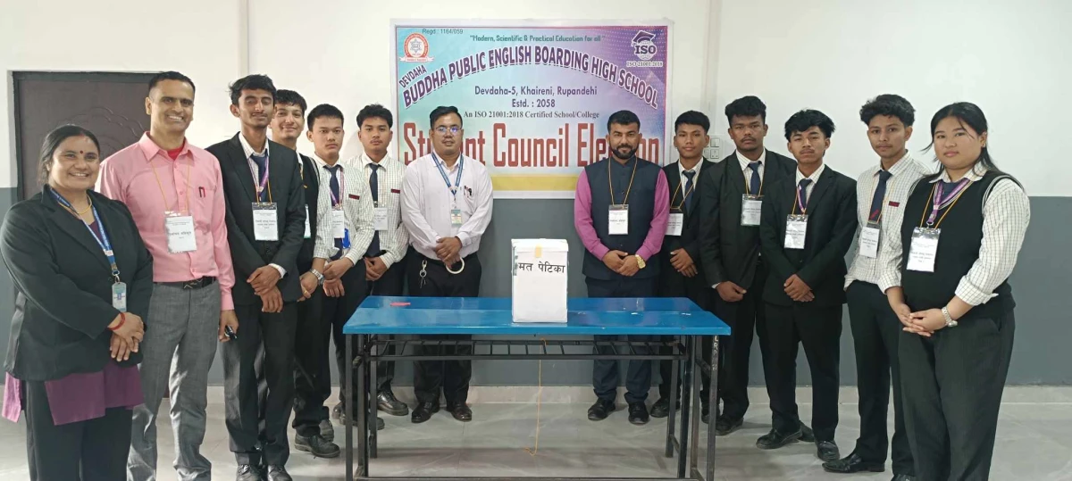 लायन्स क्लबको ‘पिस पोस्टर कन्टेस्ट’मा बुद्ध पब्लिककी जेसा राना प्रथम