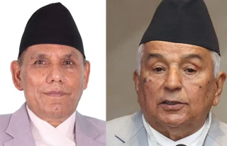 राष्ट्रपति पौडेल र राष्ट्रिय सभा अध्यक्ष दाहालबीच भेटवार्ता
