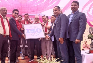 शैक्षिक गुणस्तरको यात्रामा बर्दघाटको कुमुदिनी : आइएसओ  लोगो हस्तान्तरण