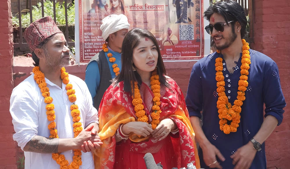 चलचित्र ‘महाराजधिराज’ मा पूजा शर्माको इन्ट्री