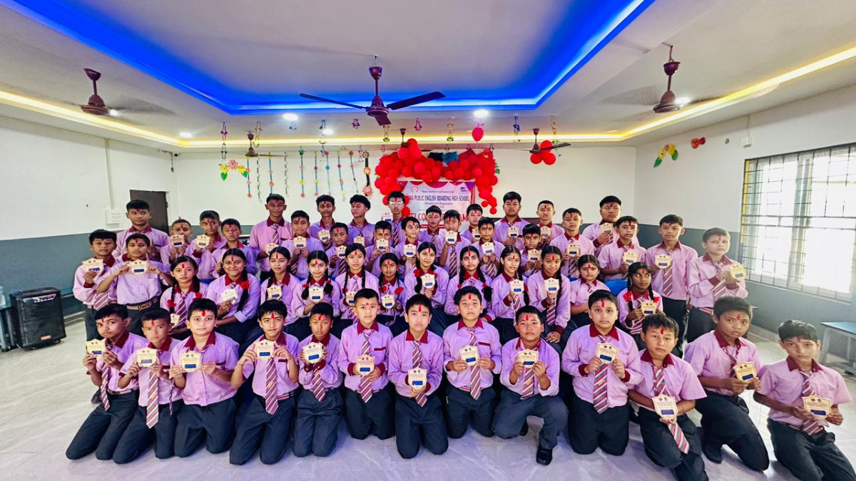 लायन्स क्लबको ‘पिस पोस्टर कन्टेस्ट’मा बुद्ध पब्लिककी जेसा राना प्रथम