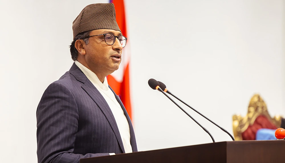 राजश्व १५ खर्ब ८० अर्ब उठाउने लक्ष्य महत्वाकांक्षी नै हो- अर्थमन्त्री डा. वाग्ले
