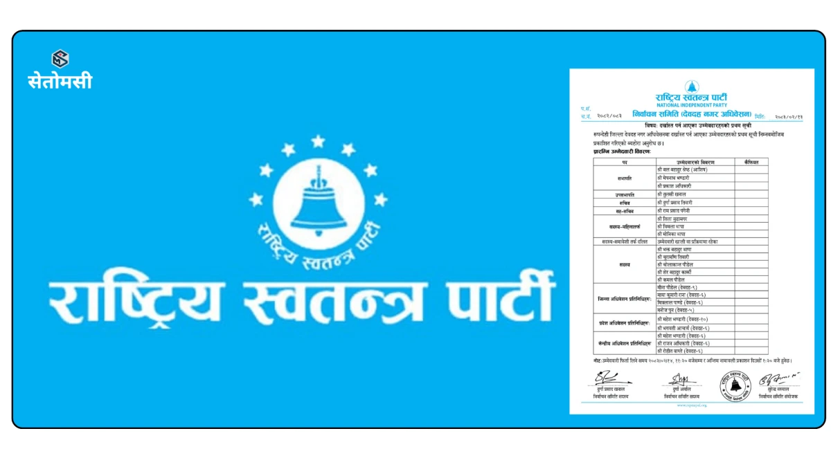 रास्वपा देवदहले निर्वाचनबाट नेतृत्व चयन गर्दै, सभापतिमा अधिकारी र श्रेष्ठ बिच प्रतिष्पर्धा