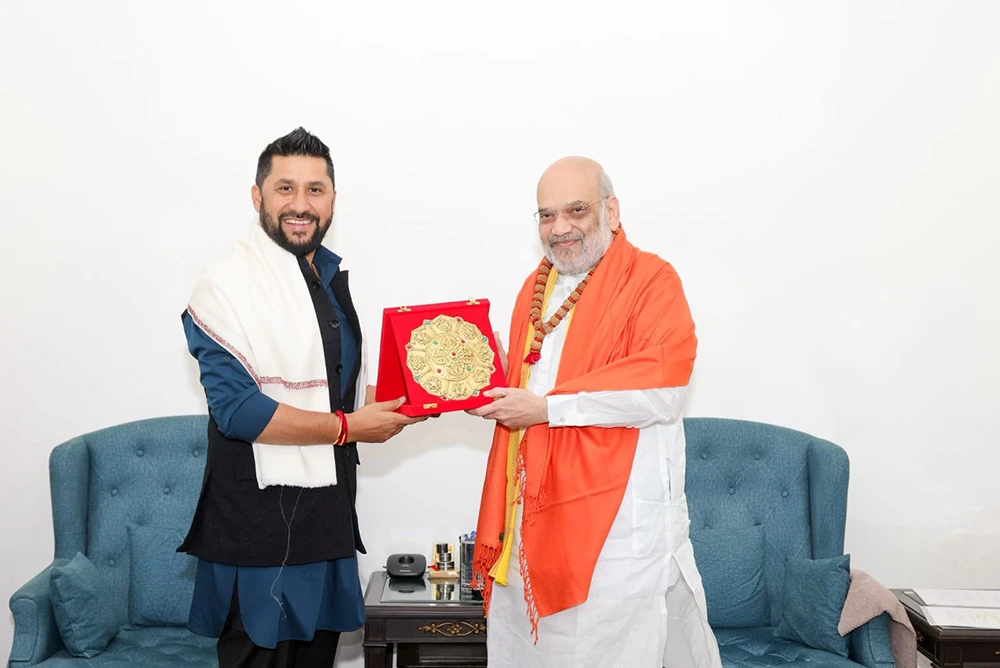 रवि लामिछानेको भारतीय प्रधानमन्त्री नरेन्द्र मोदीसँग भेटवार्ता