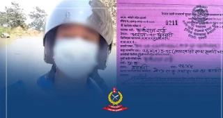 ट्राफिक नियम उल्लंघन गरेको आरोपमा हर्क साम्पाङलाई कारवाही