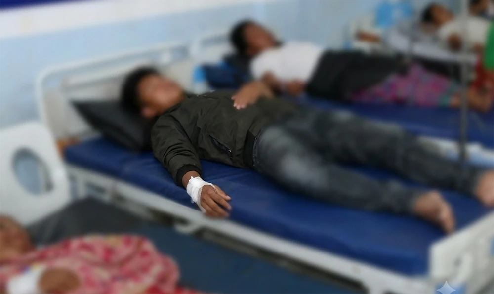 कावासोतीको हेगौलीमा बंगुरको मासु खादा १६ जना अस्वस्थ