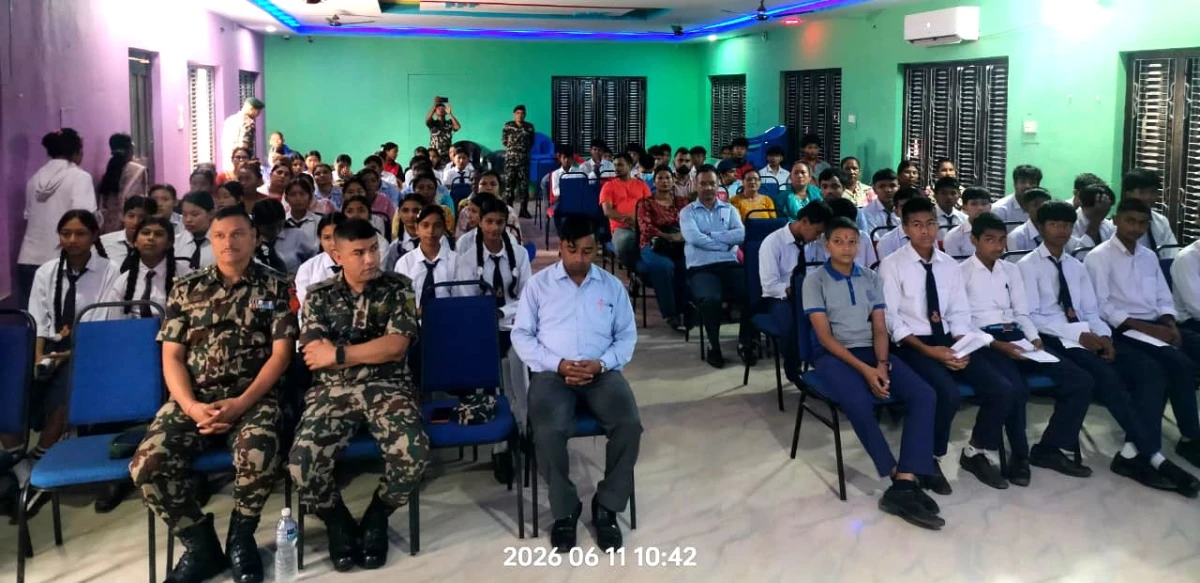 एसईई उत्तिर्ण विद्यार्थीलाई केरवानीको सम्मान : विद्यालयलाई शैक्षिक गन्तव्य बनाइने
