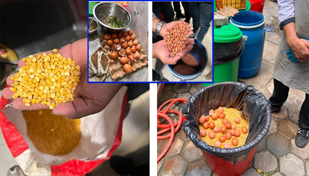 सिंहदरबार भित्रको सेन्ट्रल क्यान्टिनमा कुहिएको अण्डा र घुन लागेको दाल, दुई लाख जरिवाना