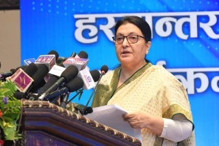 बहुदलीय जनवादले कम्युनिष्टप्रतिको भ्रमलाई हटायो : विद्या भण्डारी