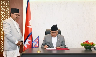 राष्ट्रपति पौडेलद्वारा तीन विधेयक प्रमाणीकरण