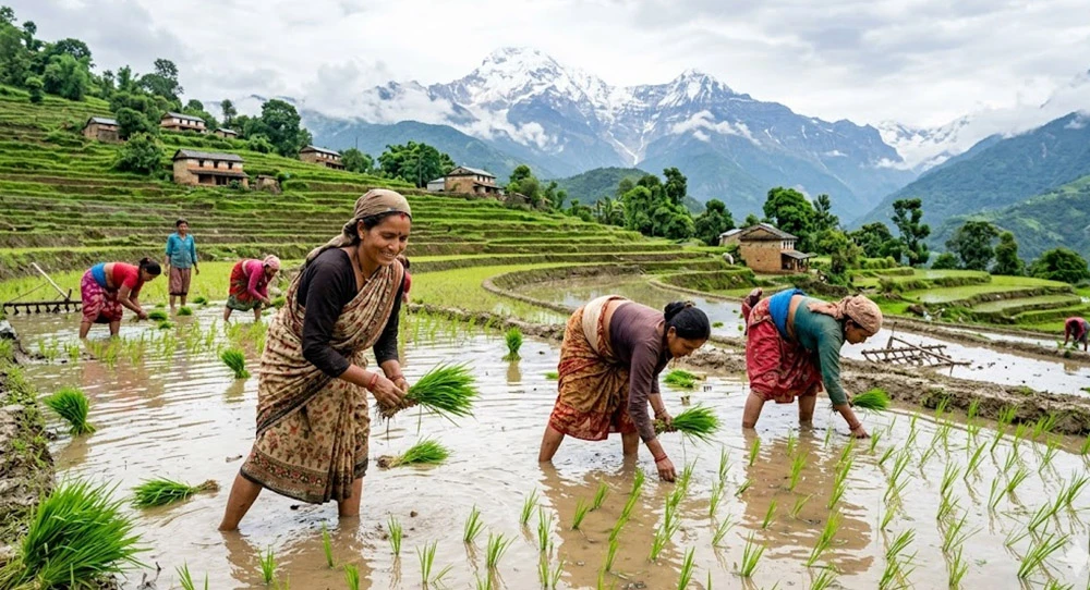 हालसम्म देशभर करिब ६२ प्रतिशत धान रोपाइँ