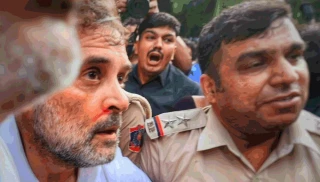 मोदी निवासअगाडि प्रदर्शन गर्ने राहुल गान्धीसहितका नेता पक्राउ