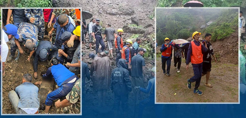भारतको हिमाचलमा यात्रुबाहक बस पहिरोमा परेर १५ जनाको मृत्यु