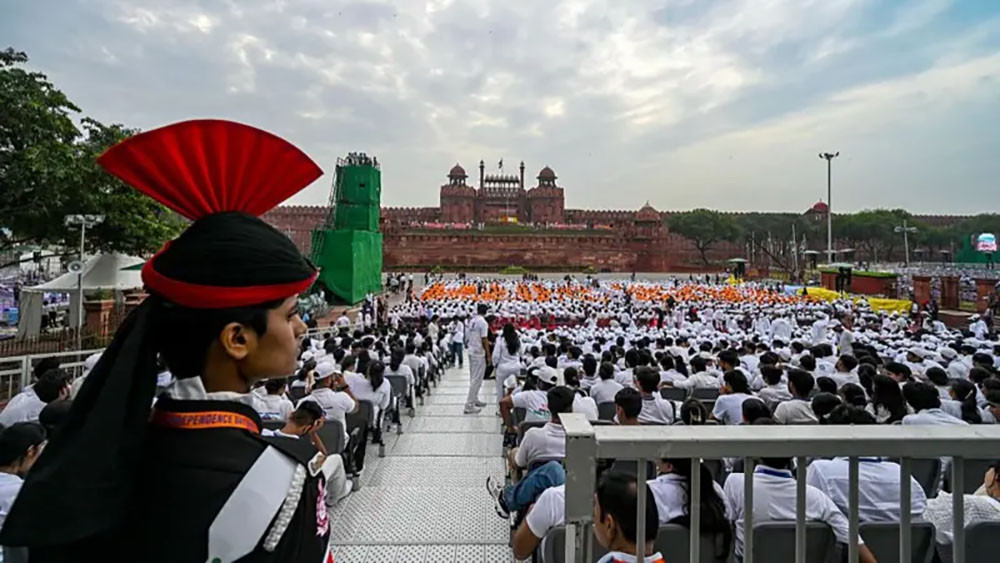 आज भारतको ८०औँ स्वतन्त्रता दिवस भव्य रूपमा मनाइँदै