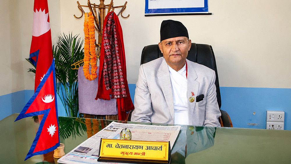 लुम्बिनीका मुख्यमन्त्री आचार्यले आज विश्वासको मत लिदै