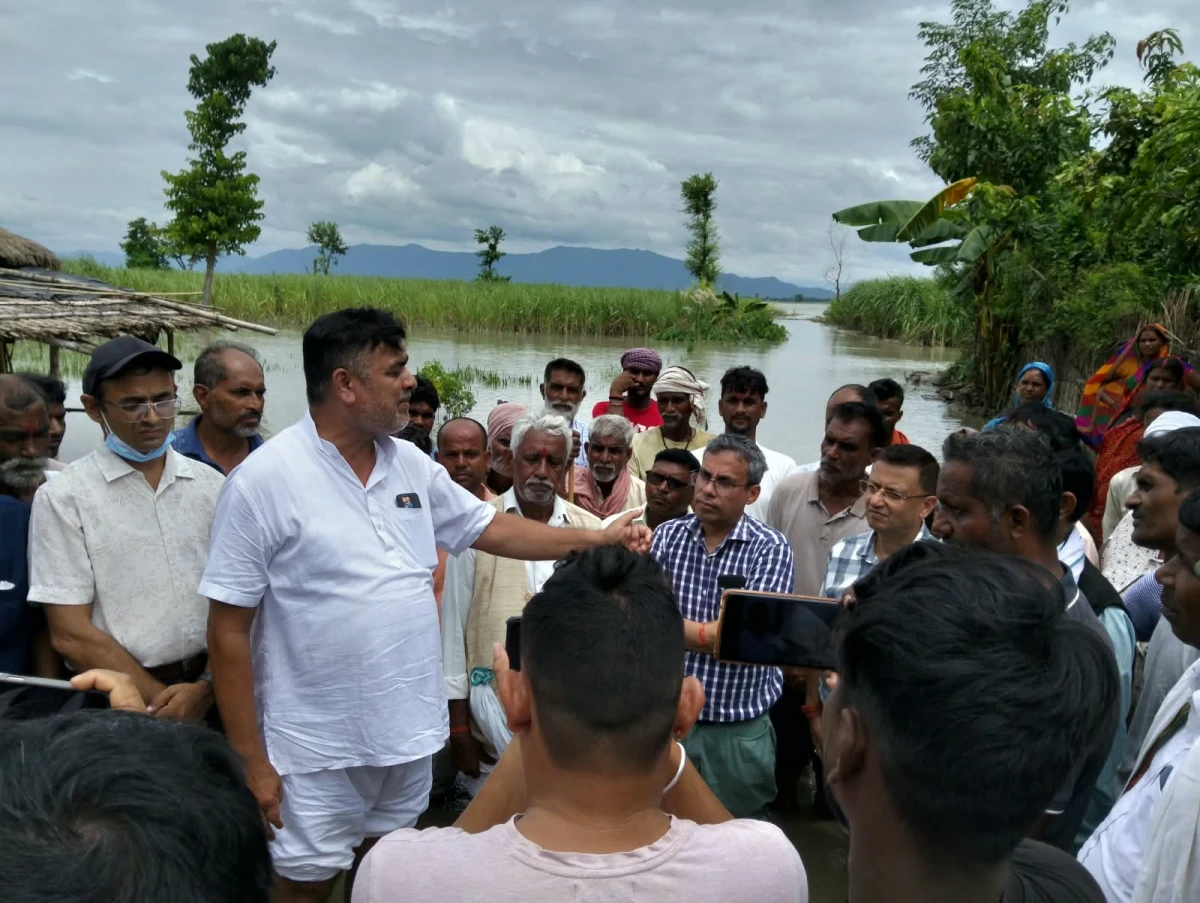 सुस्ता पुगेर आन्तरिक मामिला मन्त्री शर्माले भने 'देशको एक इन्च भुमी पनि गुम्न दिईनेछैन'