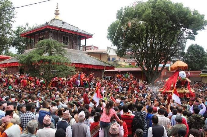 पाल्पामा रणउजीरेश्वरी भगवती रथ जात्रा मनाइदै