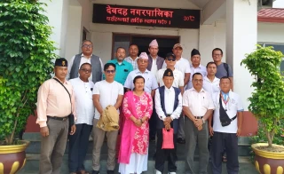 बाढीप्रभावितका लागि मगर संघ देवदहद्वारा १ लाख ४१ हजार बढी सहयोग