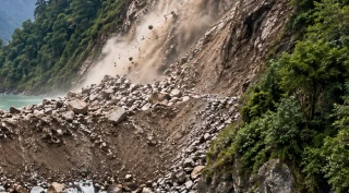 सोलुखुम्बुको हुङ्गा खोला थुनियो, उच्च सतर्कता अपनाउन आग्रह