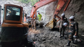 चिलिमे सुरुङ उद्धारमा महत्वपूर्ण प्रगति, सुरुङ प्रवेशमार्ग खुल्यो